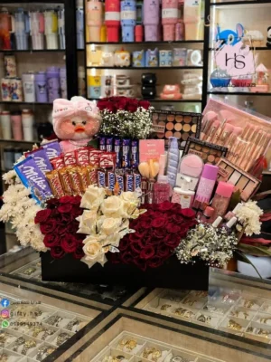 Luxury Rose & Chocolate Box