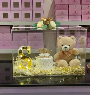 Golden Teddy Box