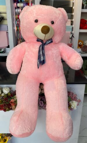 3 Ft 5 In - Pink teddy bear